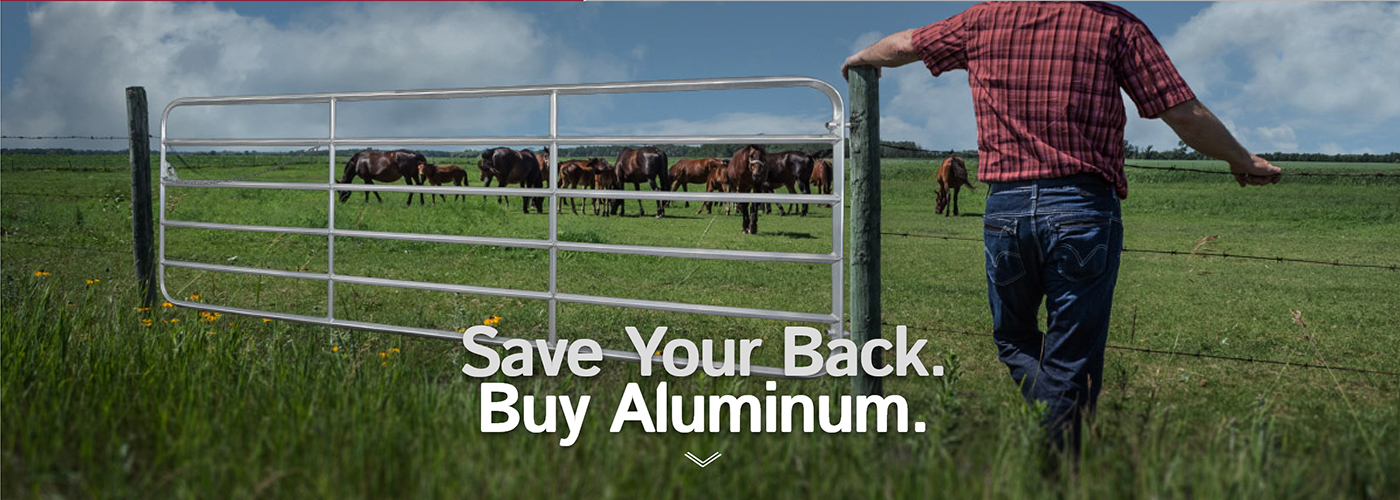 Duralume | Lightweight Aluminum Farm Gates, Corrals, Hutches, Stalls